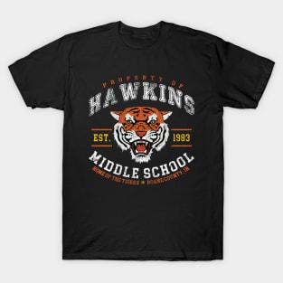 Hawkins Middle School 1983 Color T-Shirt